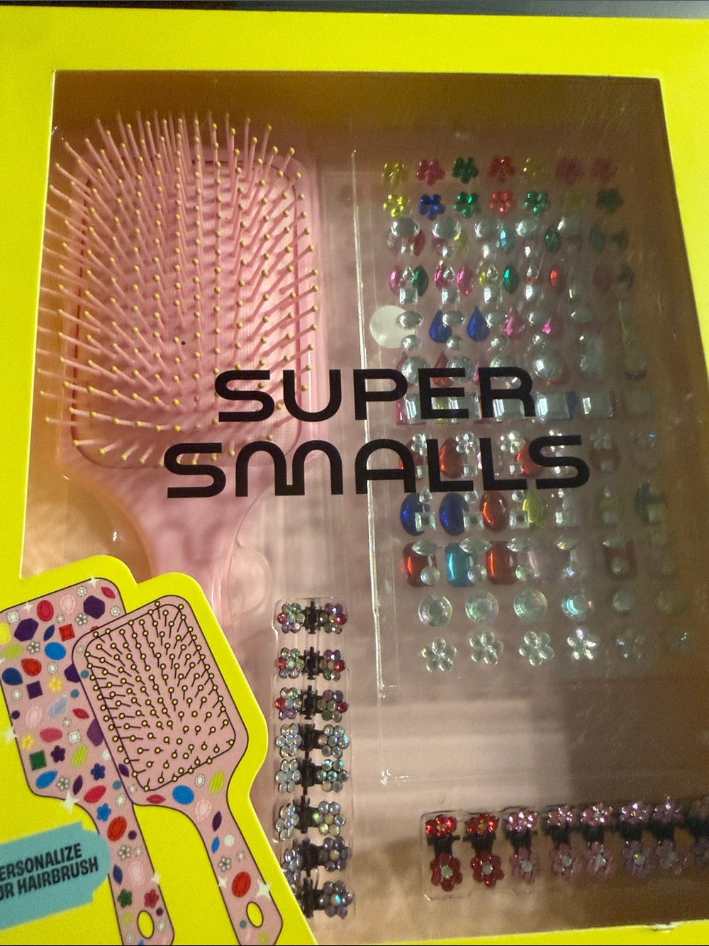 Super smalls gemify hairbrush kit